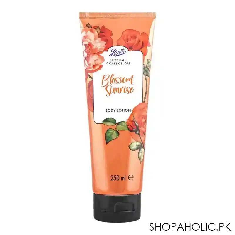 boots blossom sunrise body lotion, for dry skin, 250ml main image