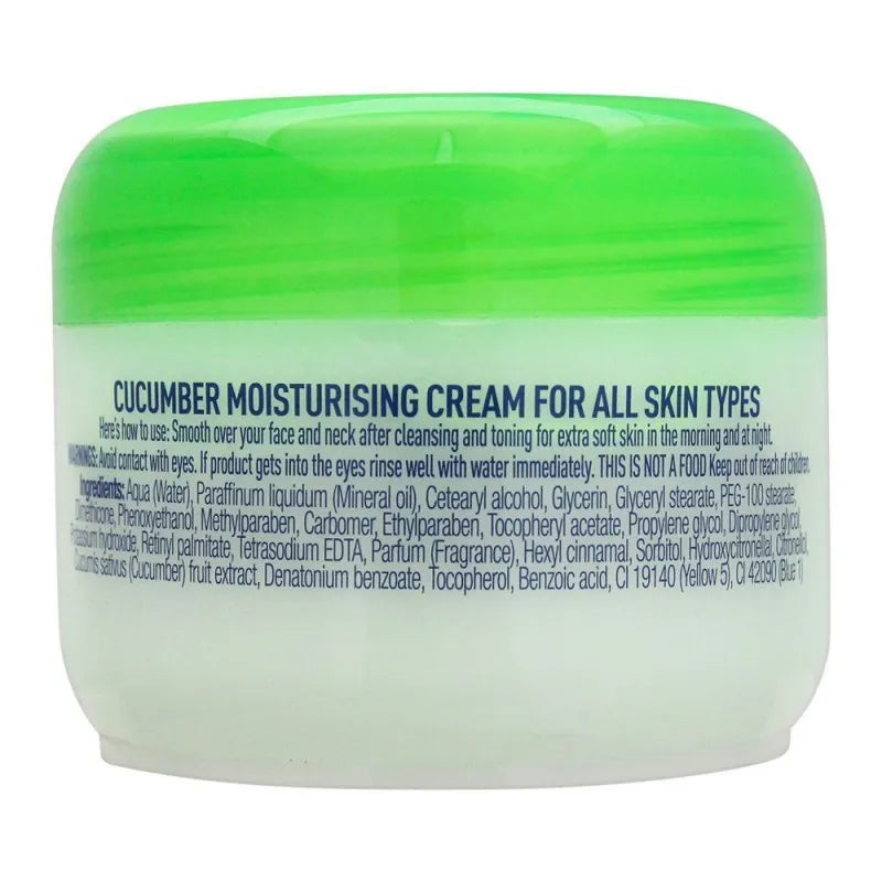 boots cucumber moisturising cream, 100ml image2