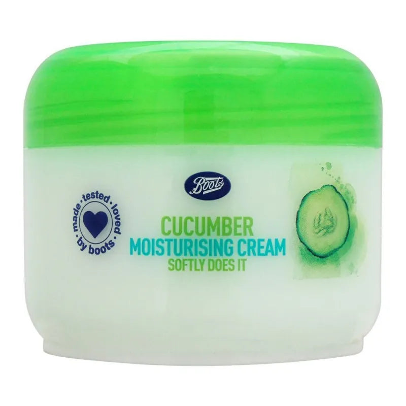 boots cucumber moisturising cream, 100ml main image