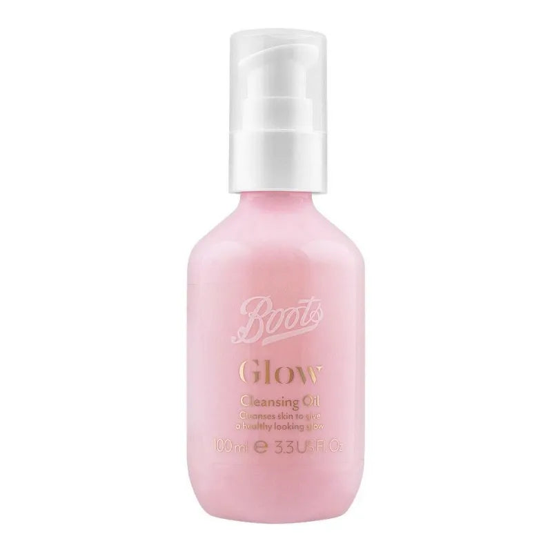 boots glow cleansing oil, 100ml main image