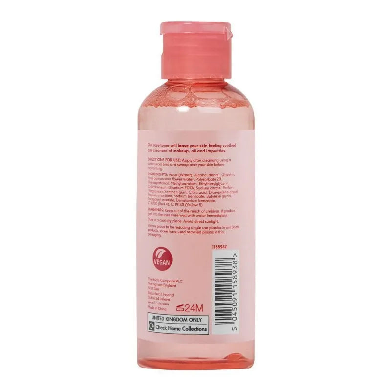 boots rose toner, 150ml image2