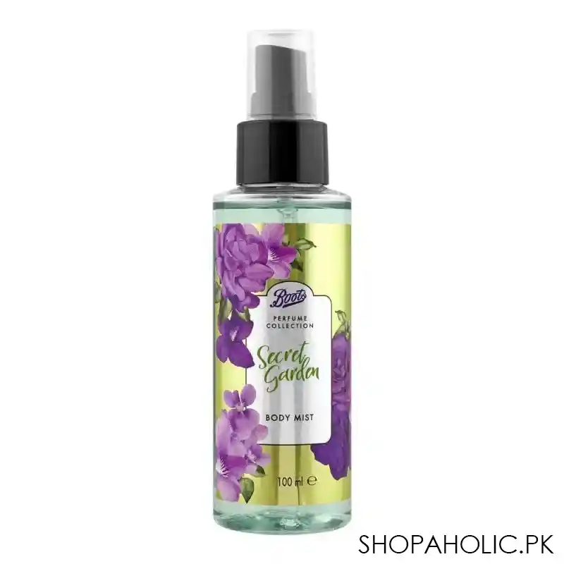 boots secret garden body mist, 100ml main image