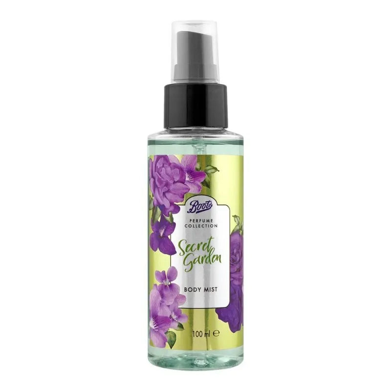 boots secret garden body mist, 100ml main image