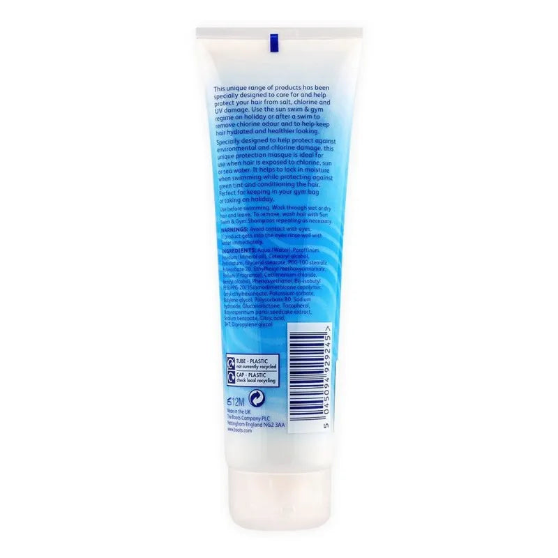 boots sun swim & gym protection hair masque, for all hair types, 150ml image2