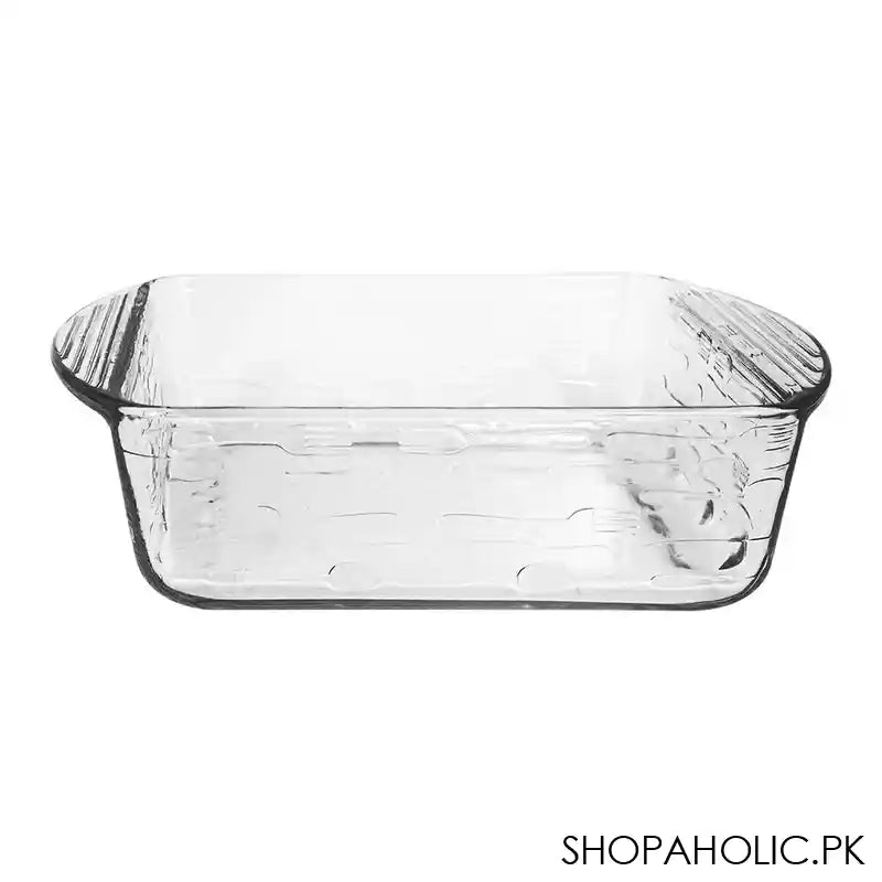 Borcam Midi Square Tray, Ovenware, Glassware & Dishware, 8.27 X 6.46 Inches, 59914 - Image 4