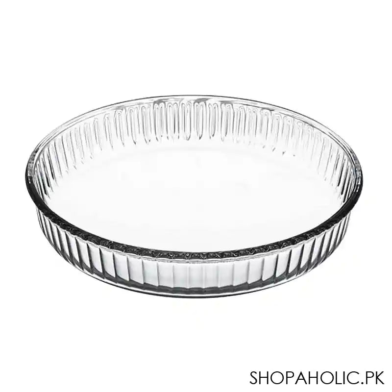 Borcam Ovenware Round Tray, 10 Inches, 59044 - Main Image