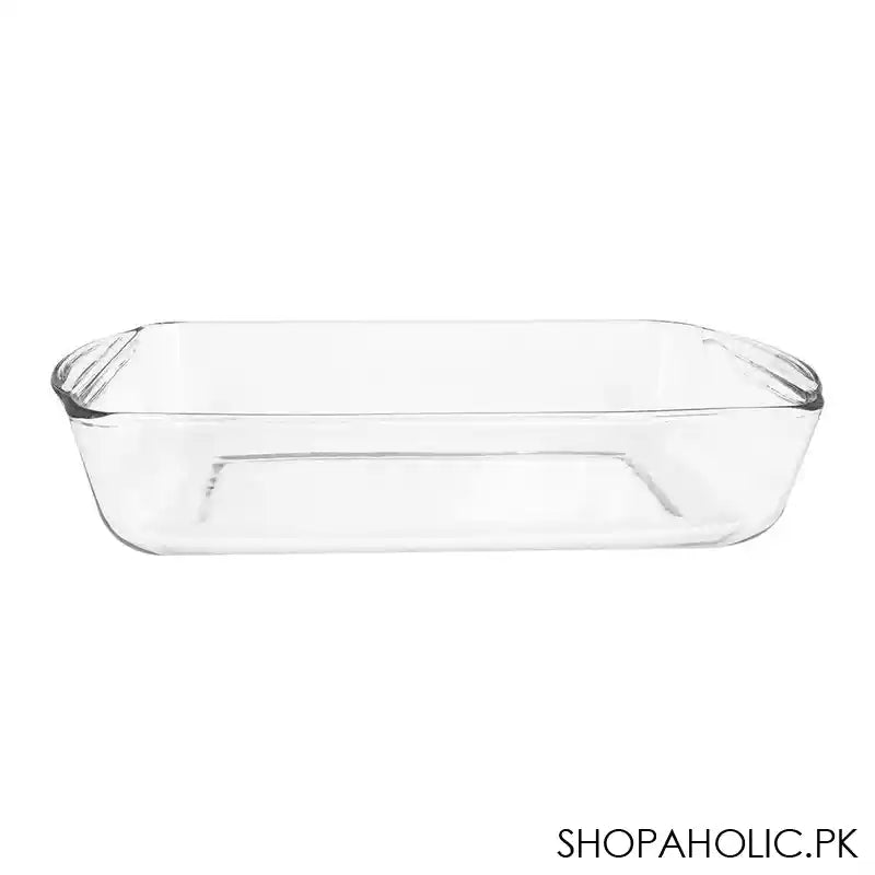 Borcam Rectangular Tray, Ovenware, Glassware & Dishware, 13.22 X 7.48 X 2.75 Inches, 59007 - Image 3