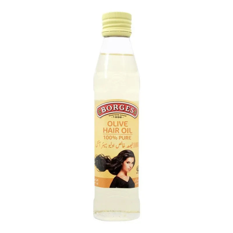 borges olive hair oil, 250ml main image