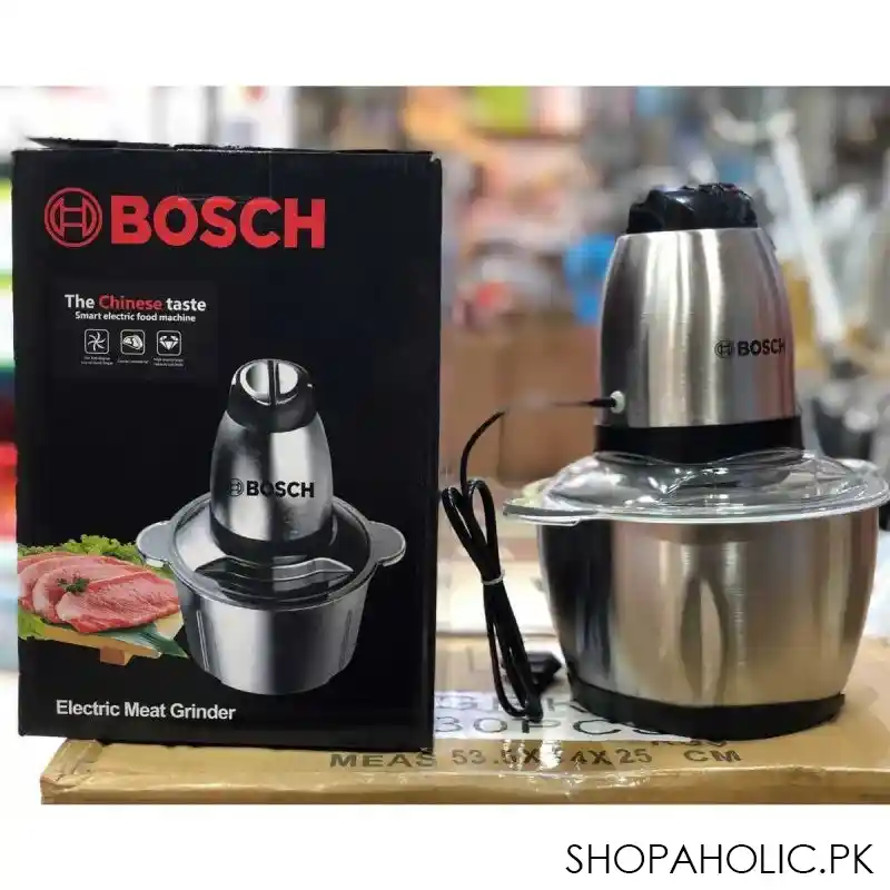 bosch stainless steel electric meat grinder 3 liter main image