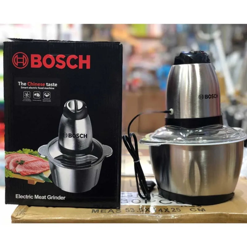 bosch stainless steel electric meat grinder 3 liter main image