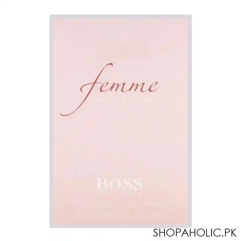 boss femme eau de parfum, 75ml image2