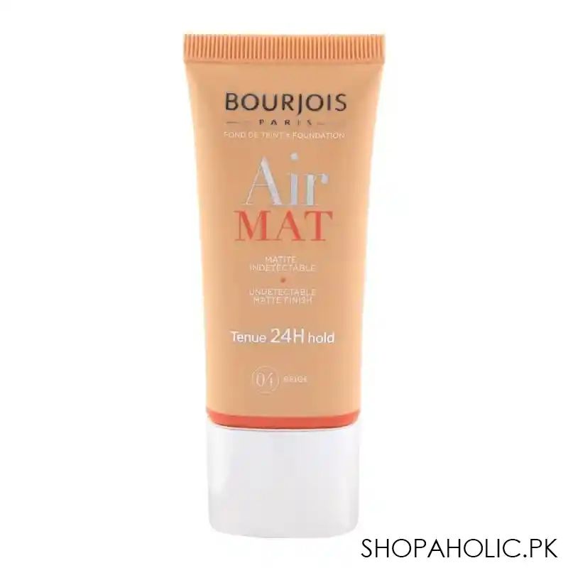 bourjois air mat foundation, 04 beige, 30ml main image