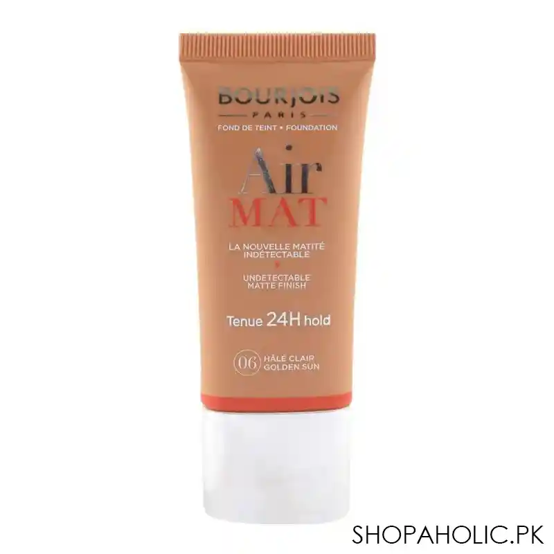 bourjois air mat foundation 06 hale clair golden sun 30ml main image