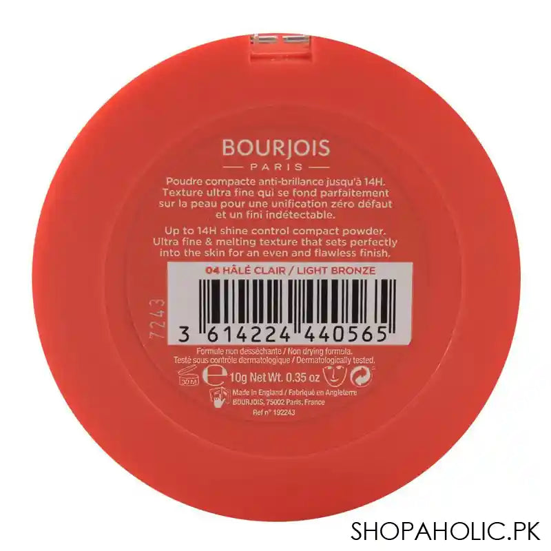 Bourjois Air Mat Powder, 04 Light Bronze - Image 2