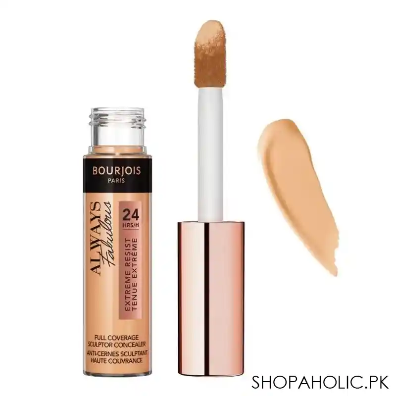 bourjois always fabulous 24h extreme resist full coverage concealer, 200 vanilla main image