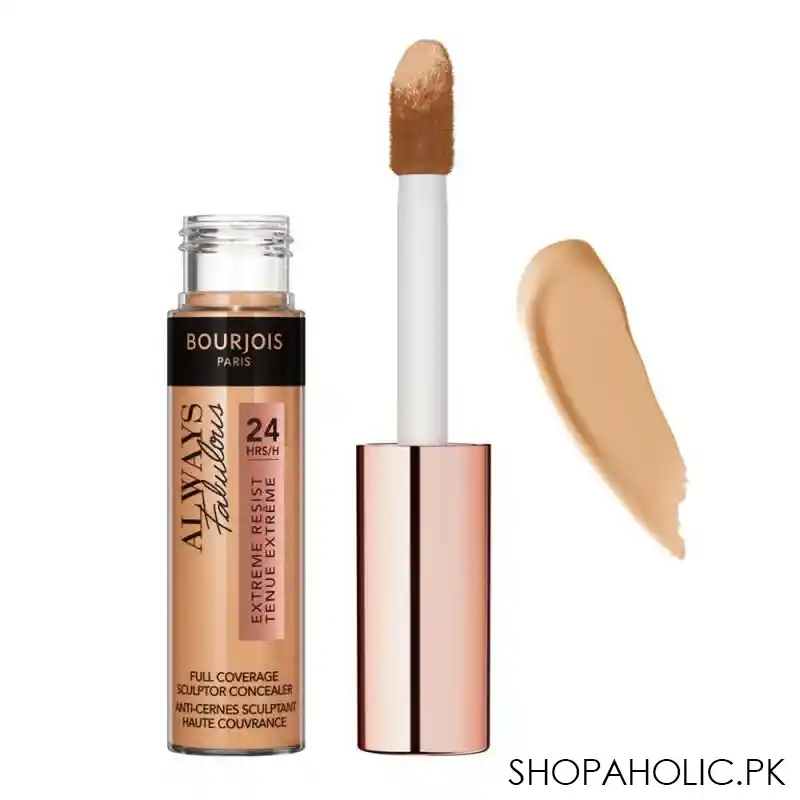 bourjois always fabulous 24h extreme resist full coverage concealer, 300 beige rose main image