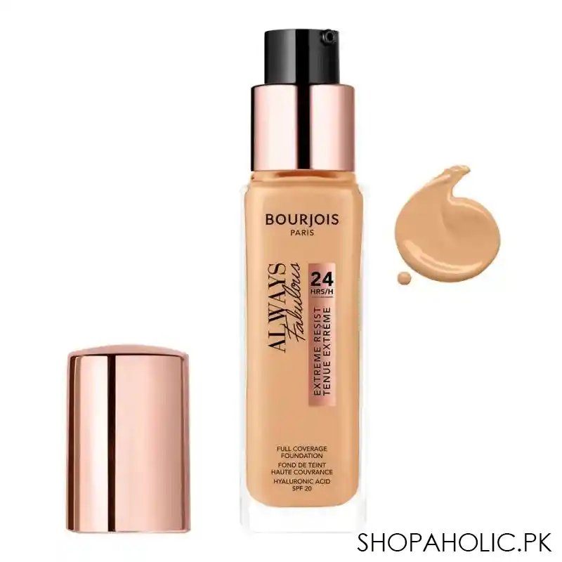 bourjois always fabulous 24h extreme resist full coverage foundation, 210 vanilla main image