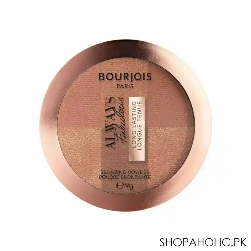 bourjois always fabulous long lasting bronzing powder, 002 dark image2