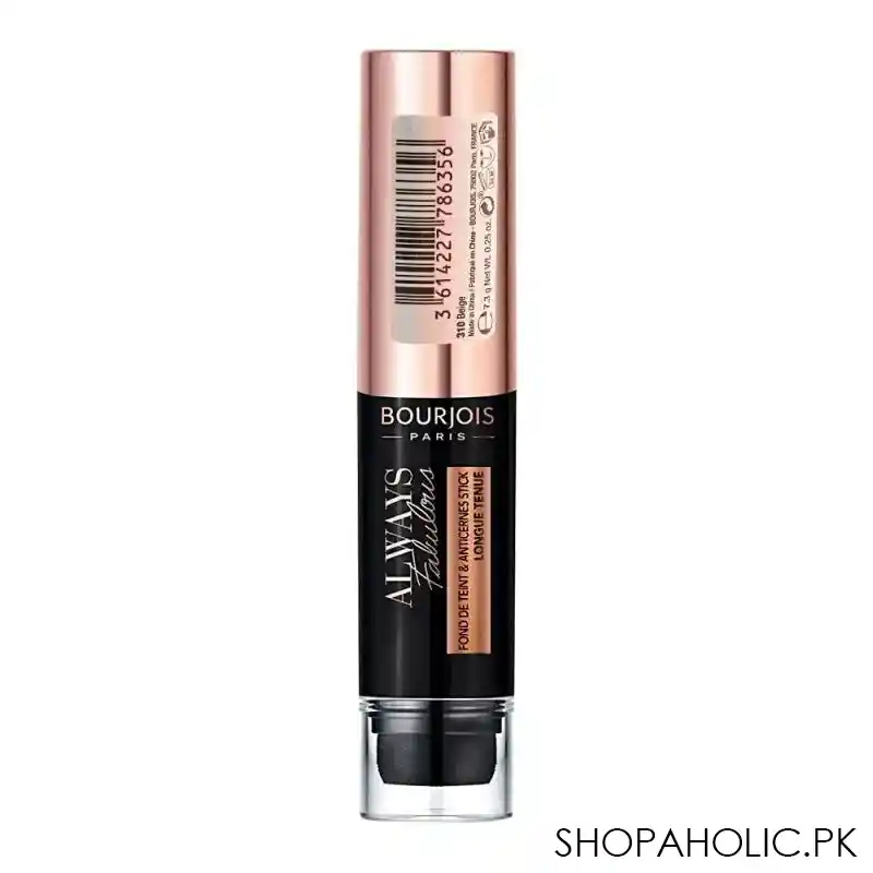 bourjois always fabulous long lasting stick foundcealer, foundation + concealer, 310 beige image2