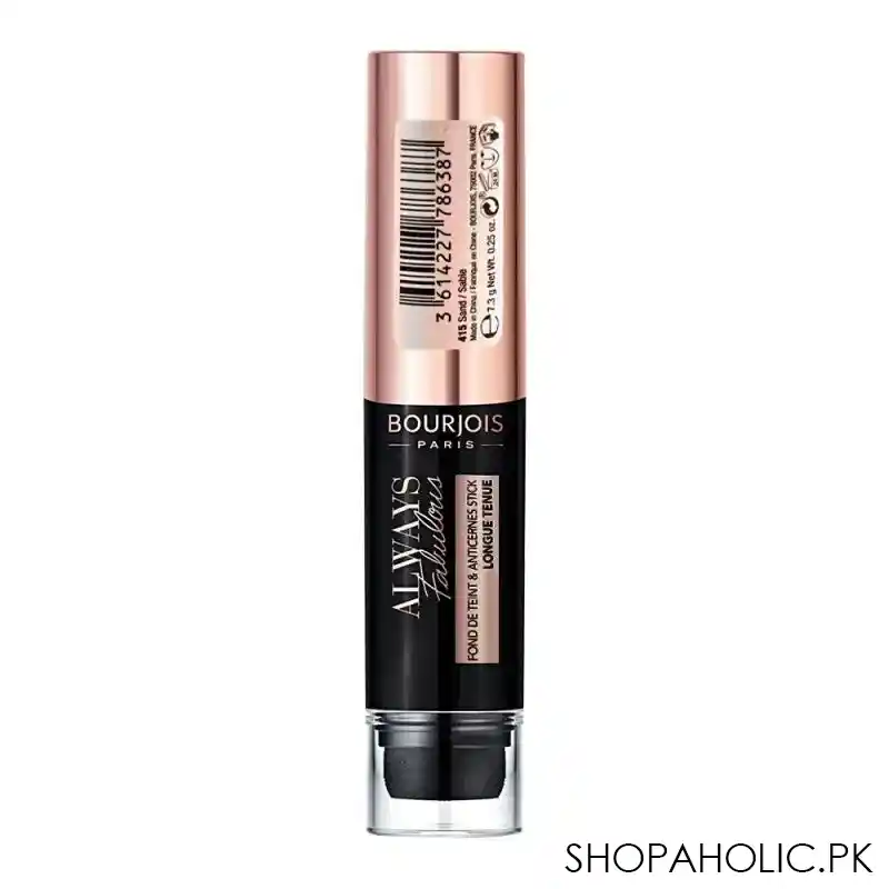 bourjois always fabulous long lasting stick foundcealer, foundation + concealer, 415 sand image2