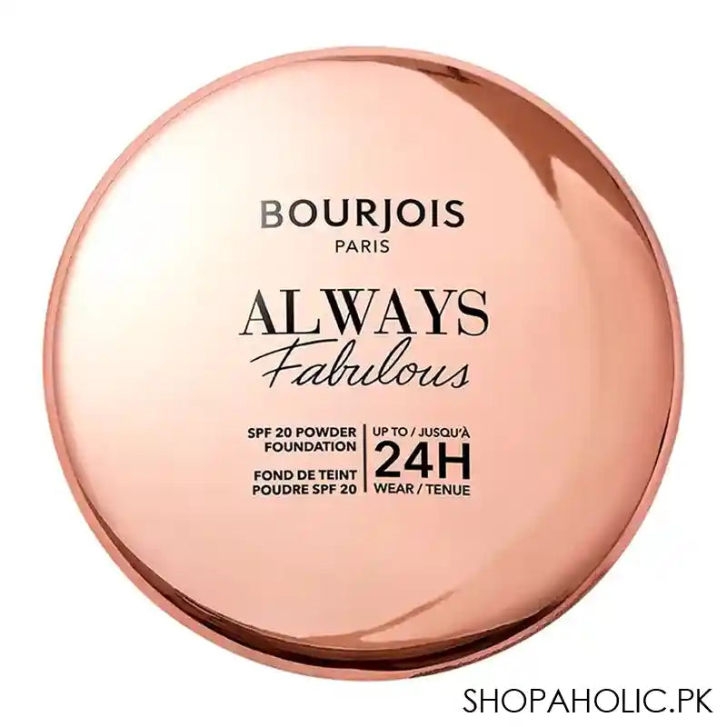 Bourjois Always Fabulous Powder Foundation, SPF 20, 24 Hours Lasting, 210 Vanilla - Image 3