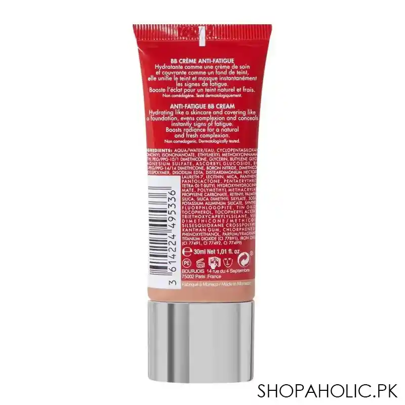 bourjois healthy mix bb cream anti fatigue 03 dark image2