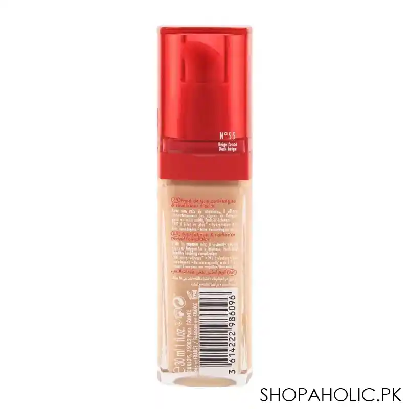 bourjois healthy mix foundation 55 dark beige 30ml image2