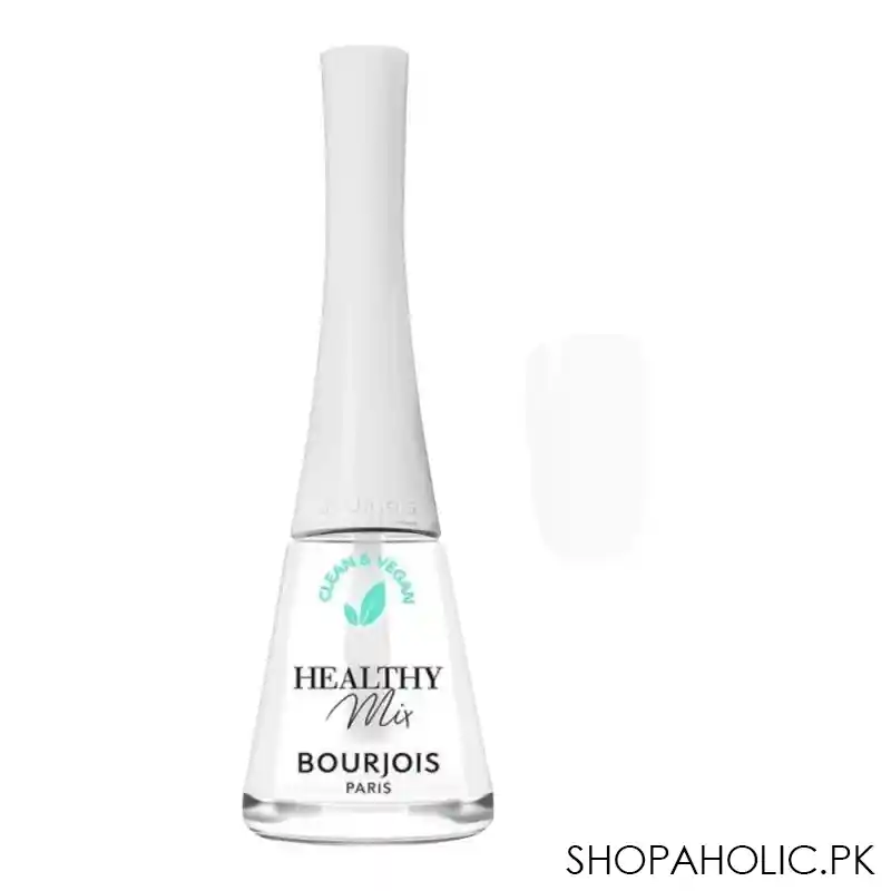 bourjois healthy mix nail polish, 100, blanc hantement, 9ml main image