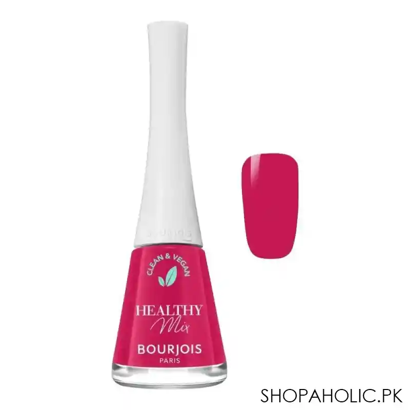 bourjois healthy mix nail polish, 250, berry cute, 9ml main image