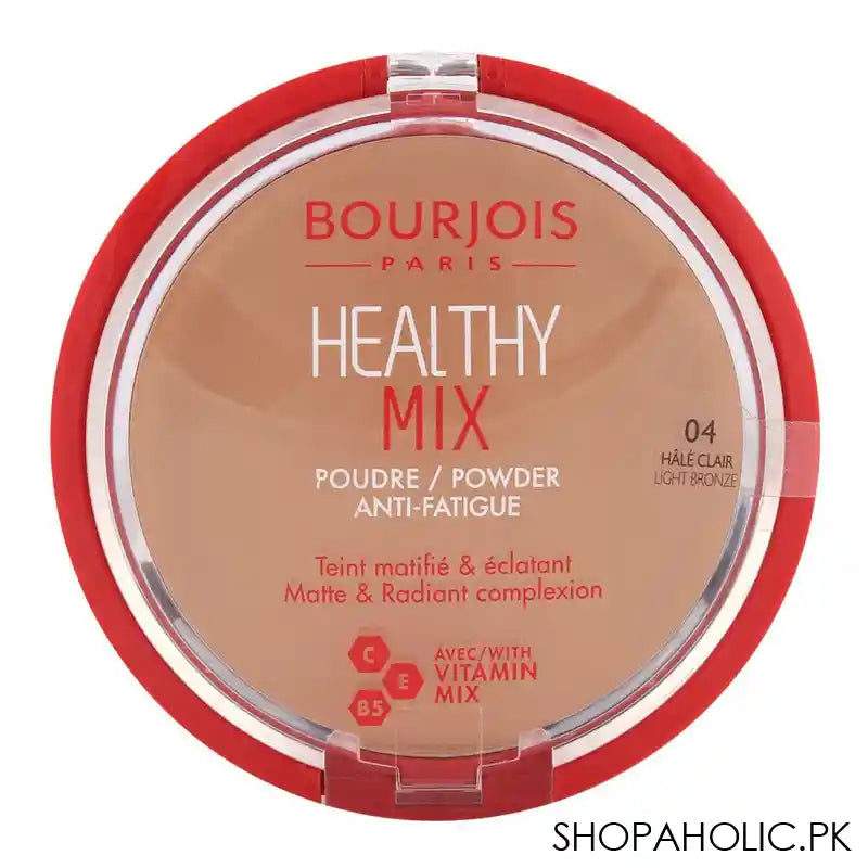 Bourjois Healthy Mix Powder Anti-Fatigue 04 Light Bronze - Main Image