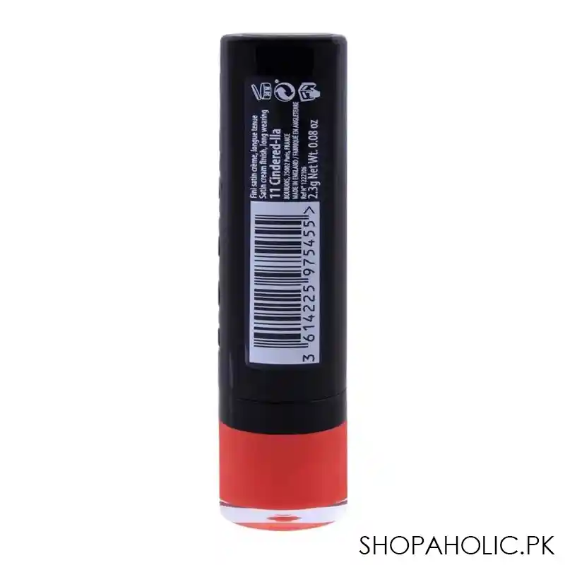 bourjois rouge fabuleux lipstick, 11 cindered lla image3