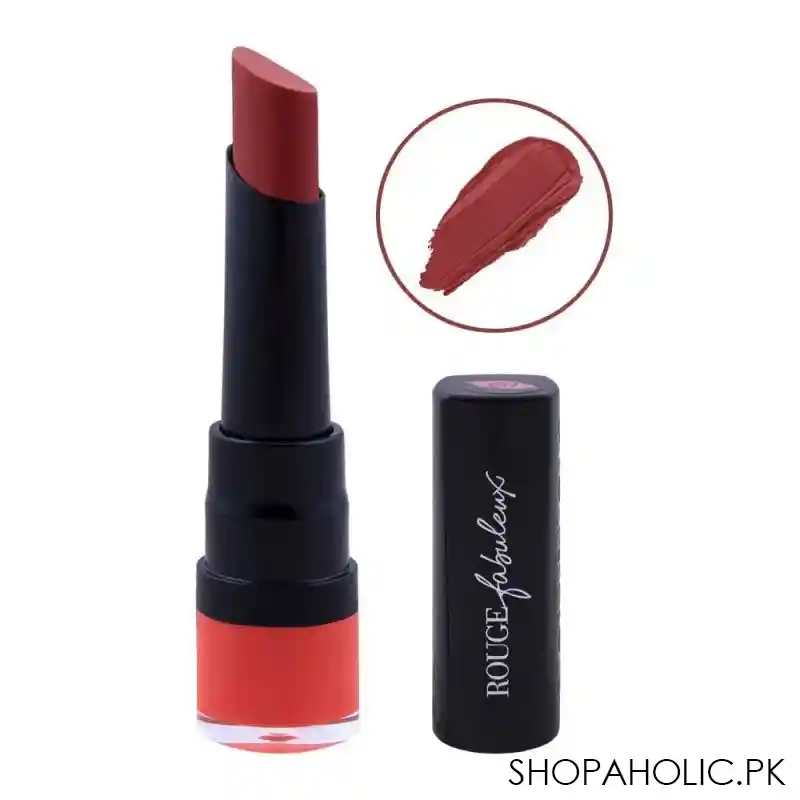 bourjois rouge fabuleux lipstick, 11 cindered lla main image