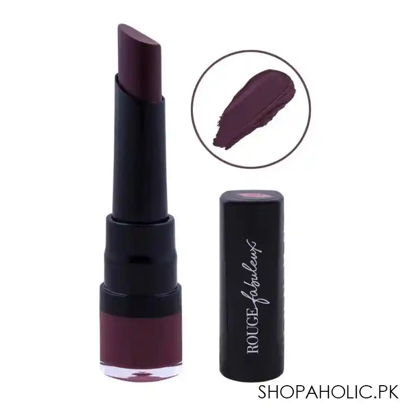 bourjois rouge fabuleux lipstick, 15 plum plum pidou main image