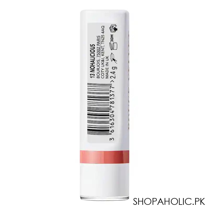 Bourjois Rouge Velvet French Riviera Lipstick, 2.4g, 13 Nohalicious - Image 2