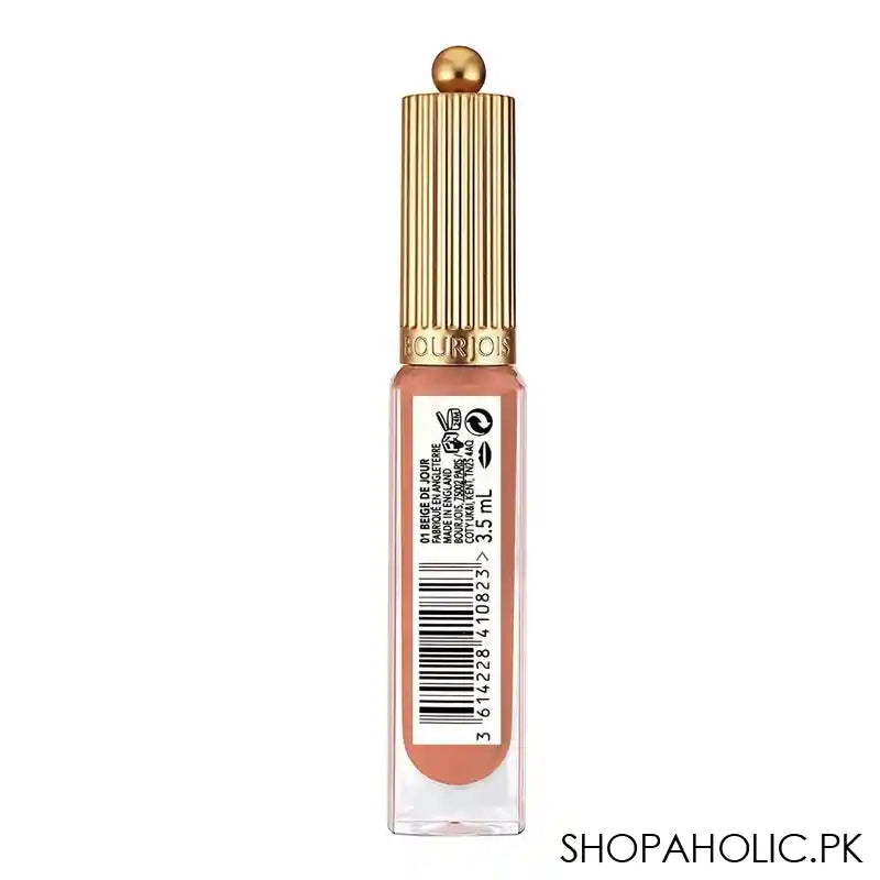 Bourjois Rouge Velvet Ink Liquid Lipstick, 01 Beige De Jour - Image 3