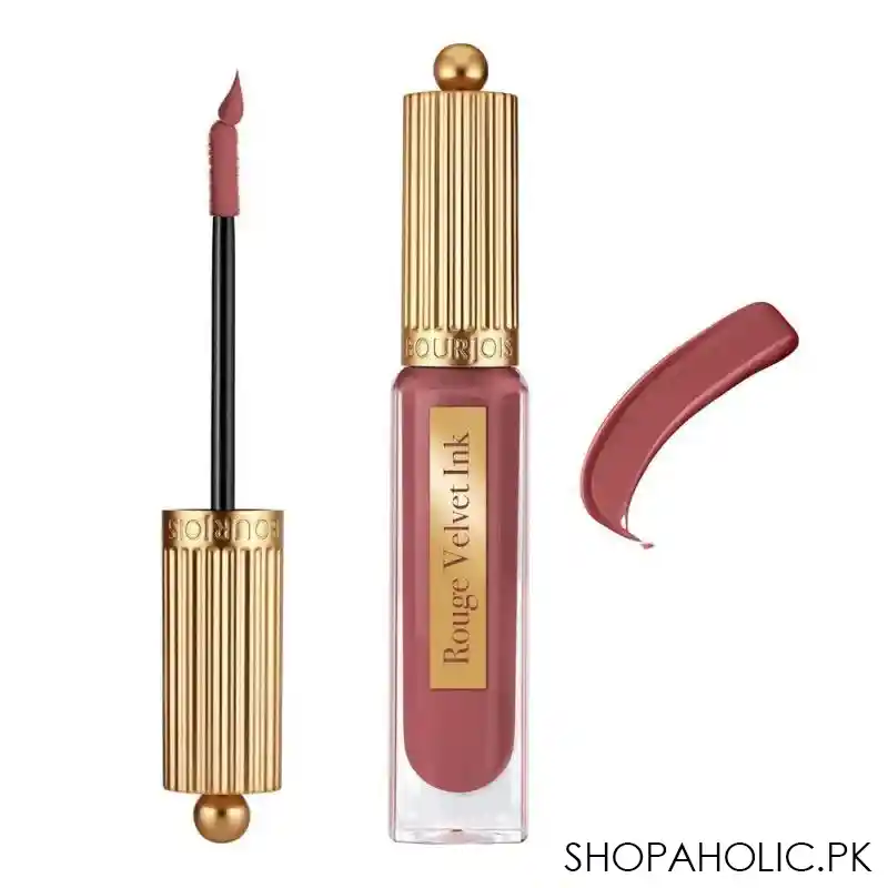 bourjois rouge velvet ink liquid lipstick, 04 mauve sweet mauve main image