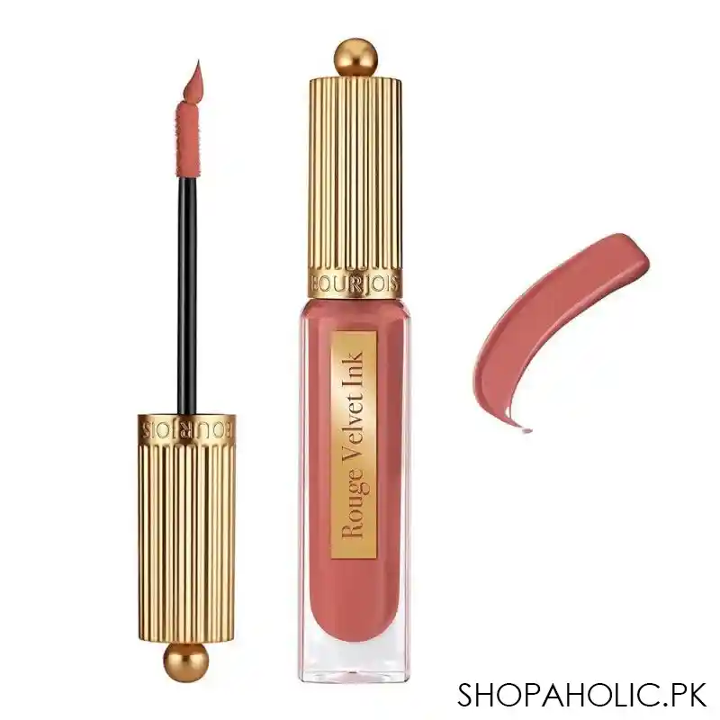 bourjois rouge velvet ink liquid lipstick, 06 rose & merveille main image