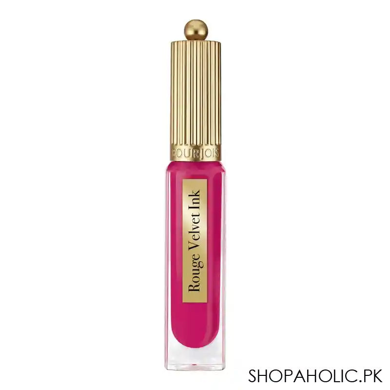 Bourjois Rouge Velvet Ink Liquid Lipstick, 07 Fushia Cha Cha - Image 2