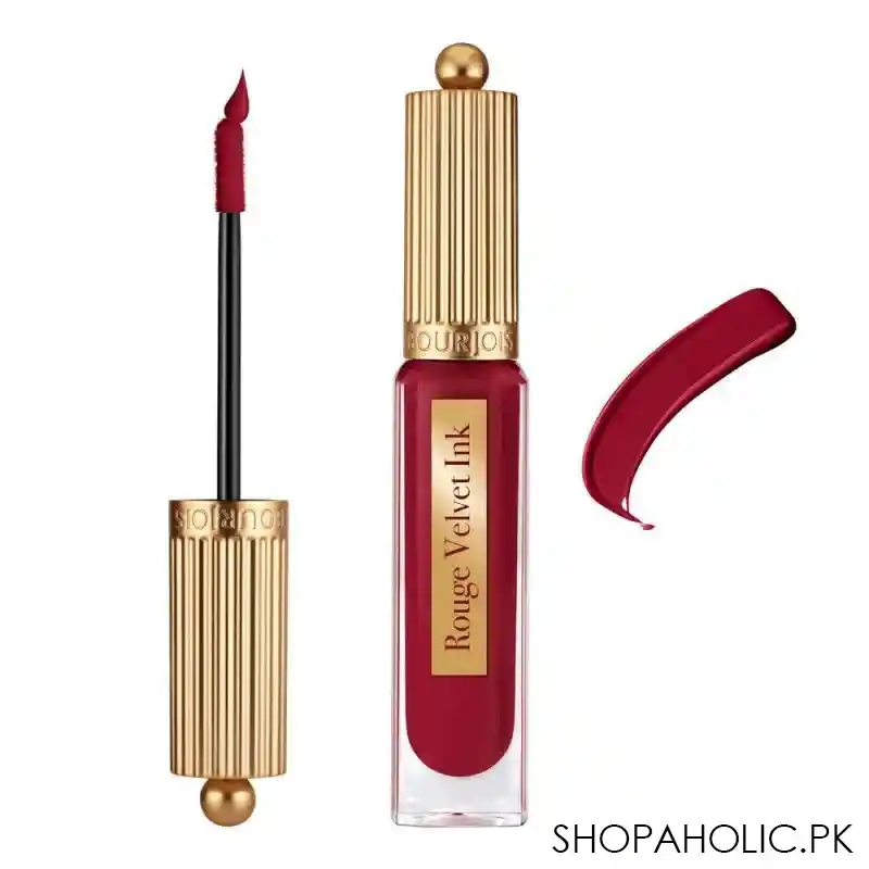 bourjois rouge velvet ink liquid lipstick, 10 re(d)belle main image