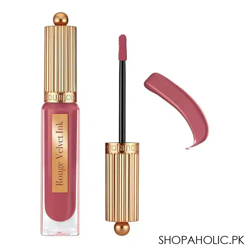 Bourjois Rouge Velvet Ink Liquid Lipstick, 25 Berry Chaud-Colat, 3.5ml - Main Image