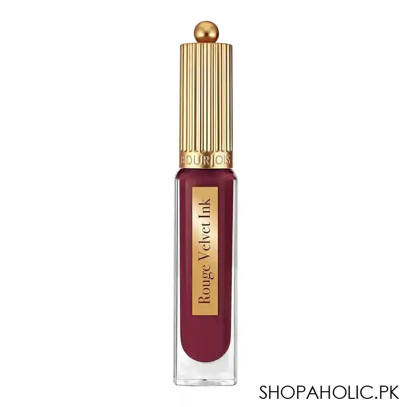 Bourjois Rouge Velvet Ink Liquid Lipstick, 3.5ml, 11 Raisin-Terdit - Image 3