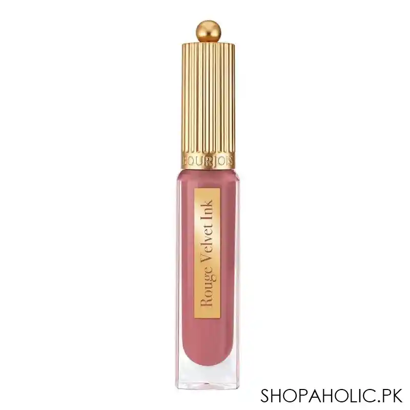 bourjois rouge velvet ink liquid lipstick, pink par tea, 23, 3.5ml image2