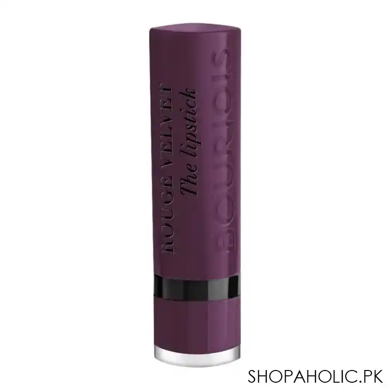 bourjois rouge velvet lipstick, 20 plum royal image2