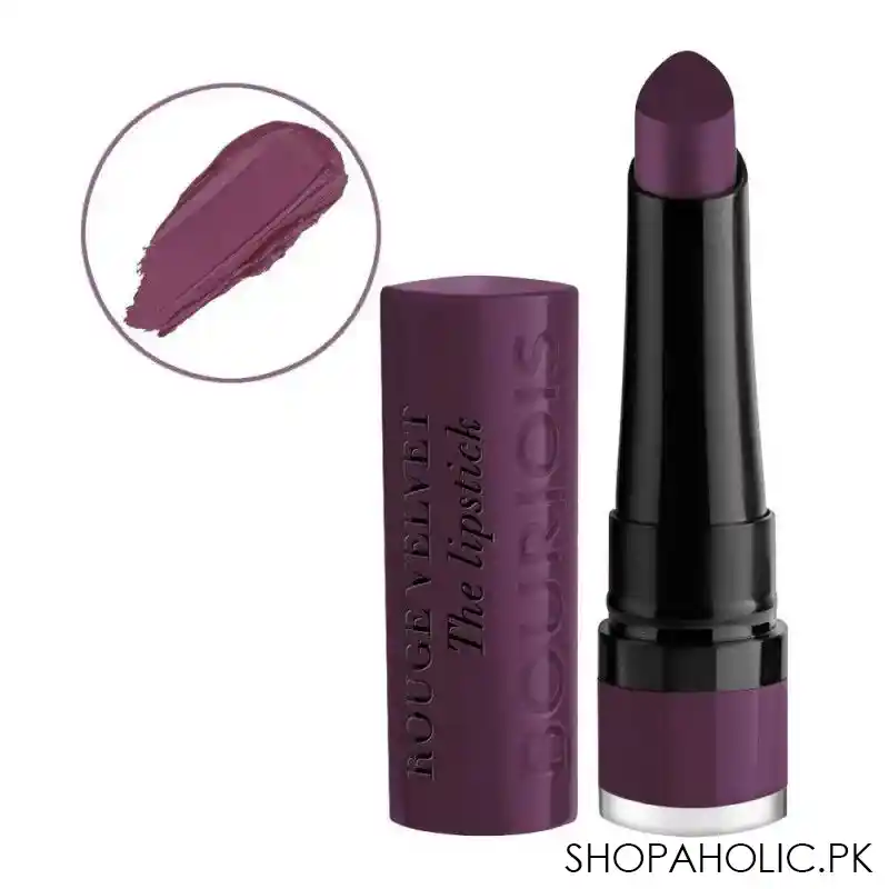 bourjois rouge velvet lipstick, 20 plum royal main image