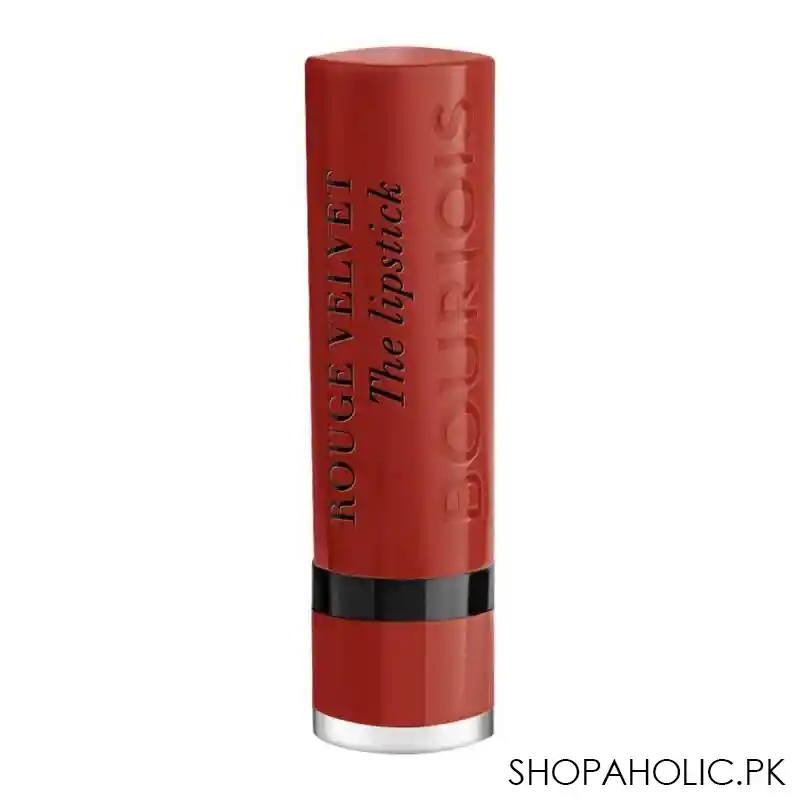 bourjois rouge velvet lipstick, 21 grande roux image2