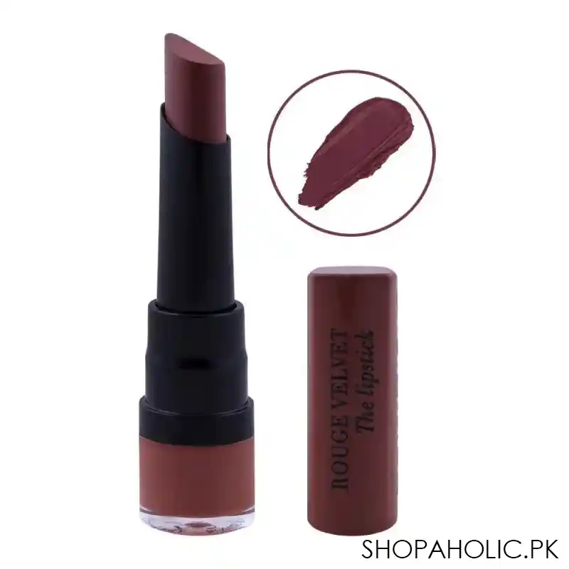 bourjois rouge velvet lipstick, 24 pari'sienne main image