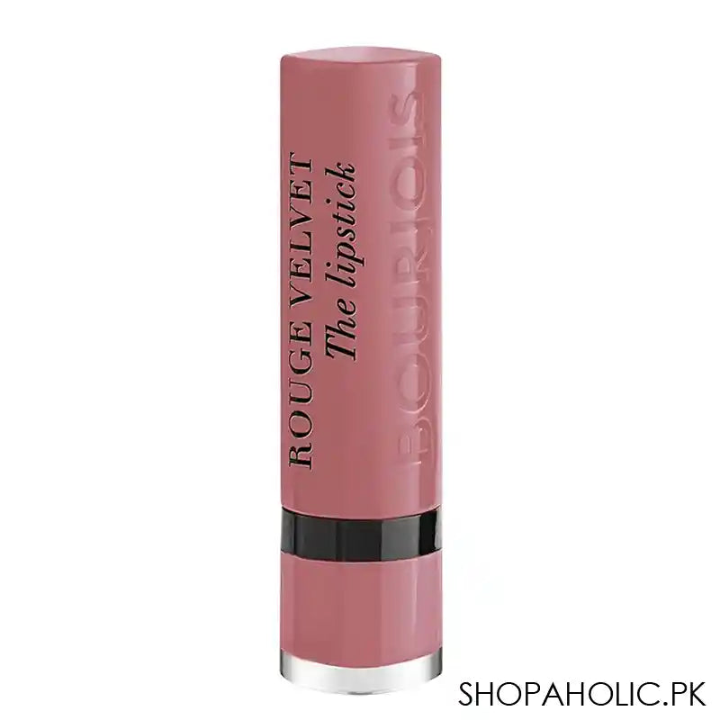 Bourjois Rouge Velvet Lipstick, 32 Chou Pink - Image 3