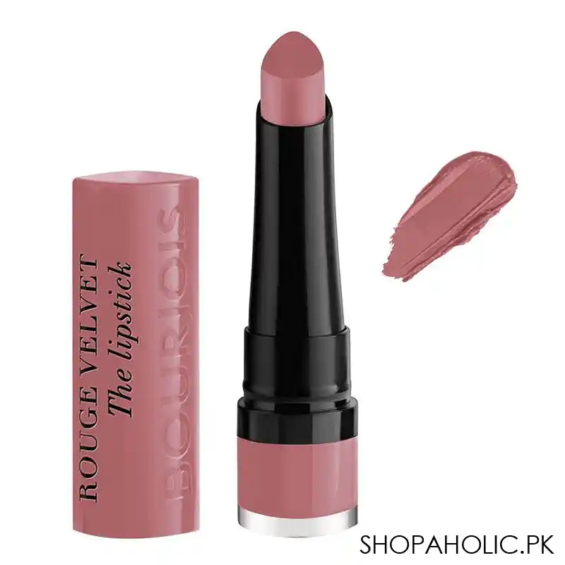 Bourjois Rouge Velvet Lipstick, 32 Chou Pink - Main Image