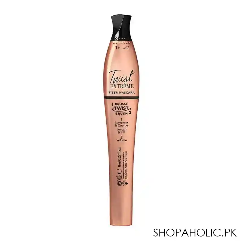 bourjois twist extreme fiber mascara, 24 black image2