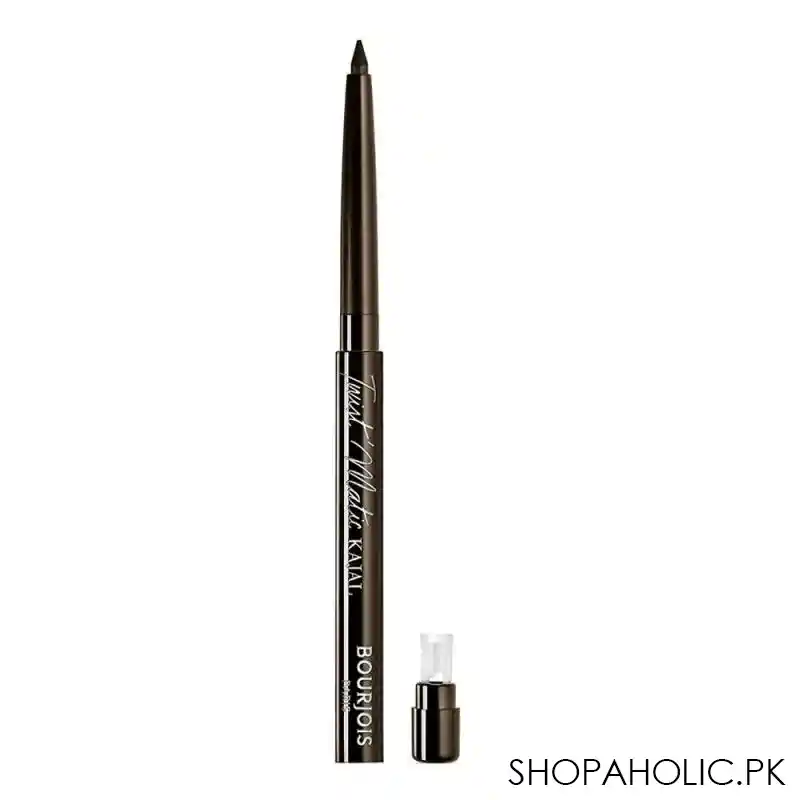 bourjois twist matic kohl kajal eye pencil, 02 brown woud image2